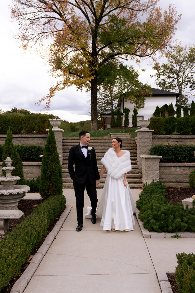 Elegant Fall Wedding at Knotting Hills | Megan & Tyler’s Garden Ceremony