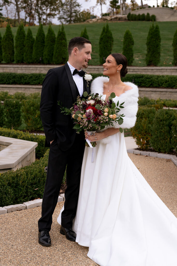 Elegant Fall Wedding at Knotting Hills | Megan & Tyler’s Garden Ceremony