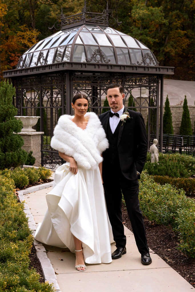 Elegant Fall Wedding at Knotting Hills | Megan & Tyler’s Garden Ceremony