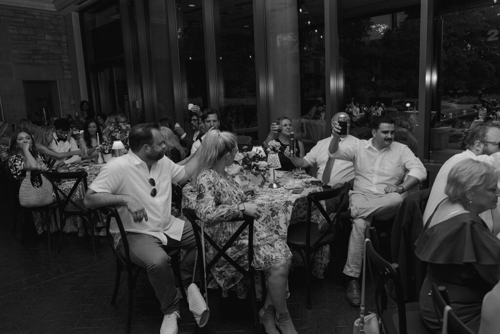 fun wedding reception party