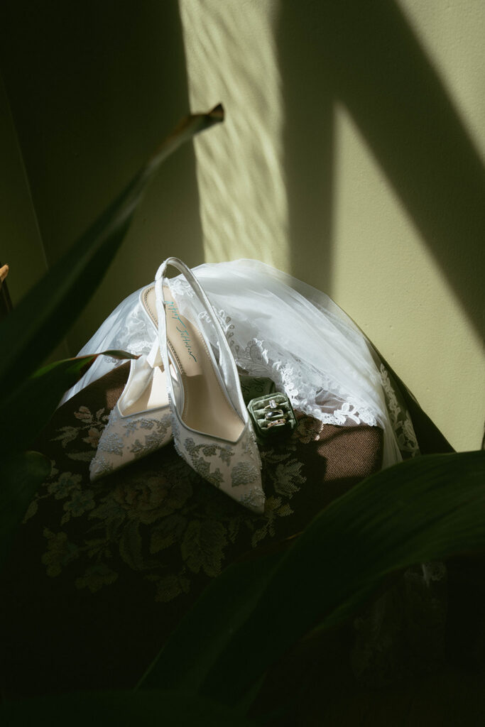 Stunning wedding ceremony details