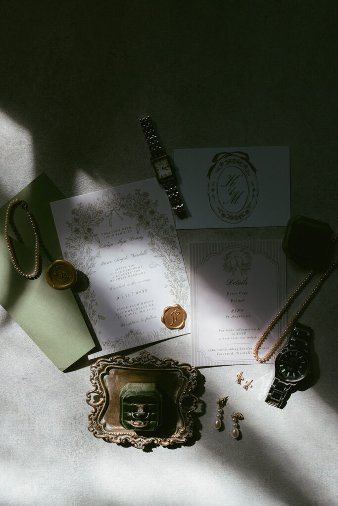 Elegant St. Louis wedding details