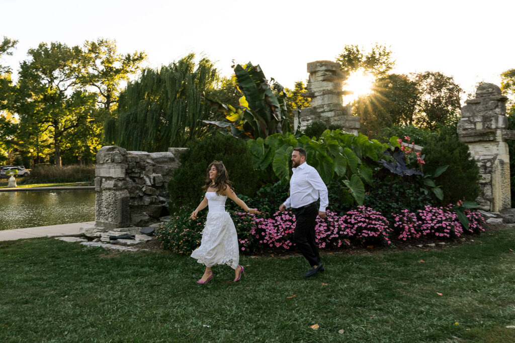 fun engagement photos in st. louis