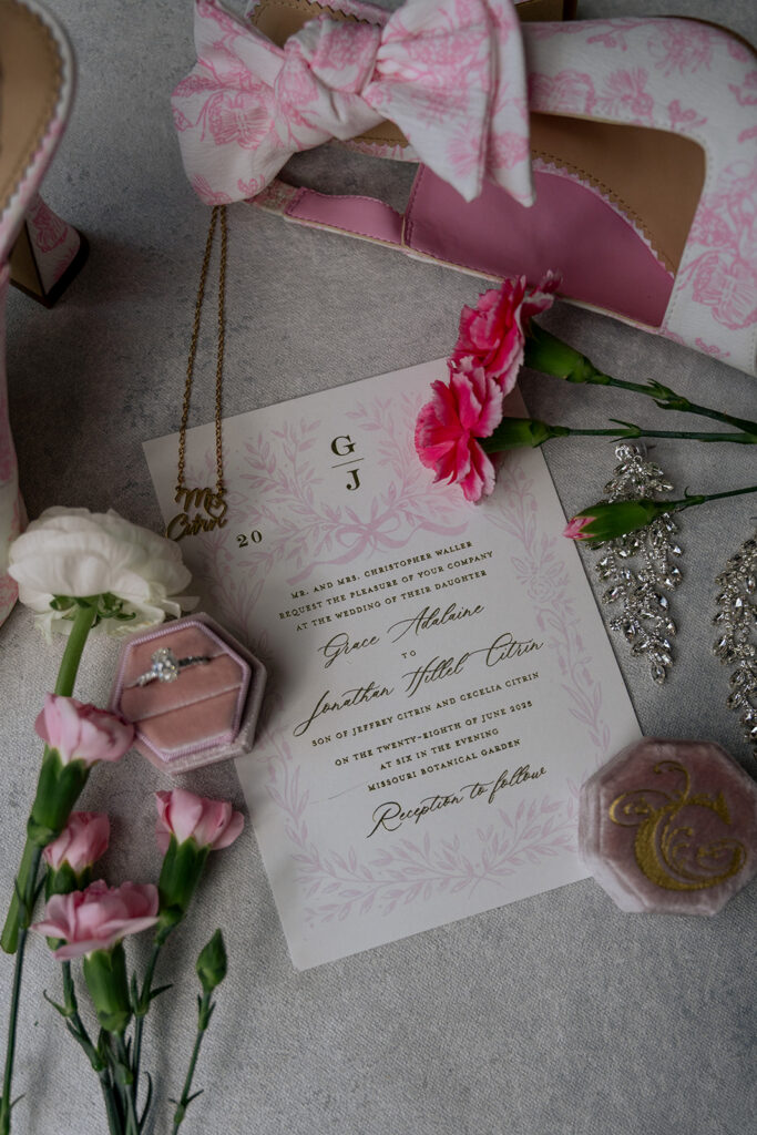stunning colorful wedding details
