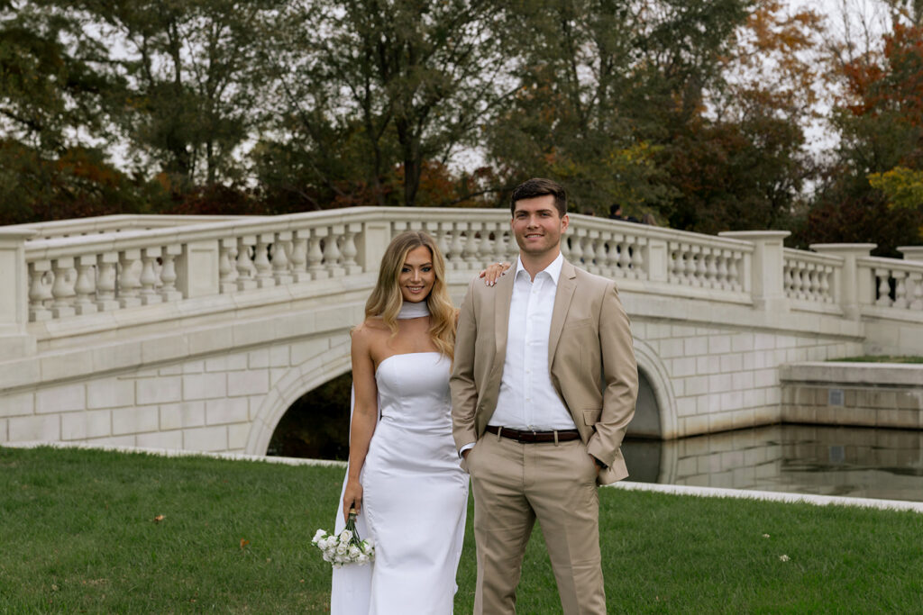 beautiful picture of the newly engaged couple kissing