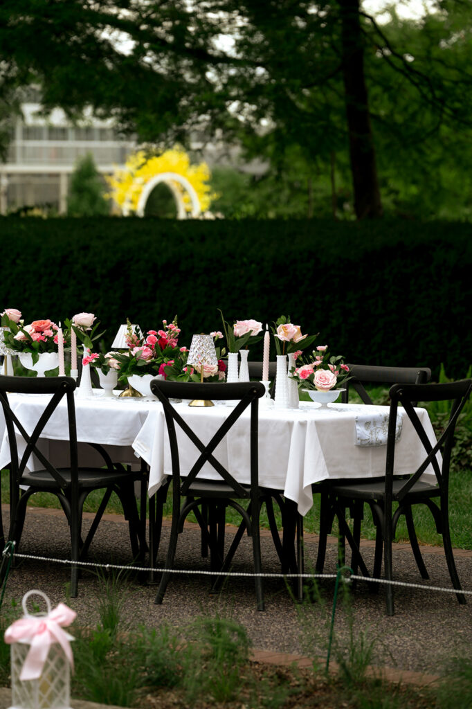 colorful wedding reception decor