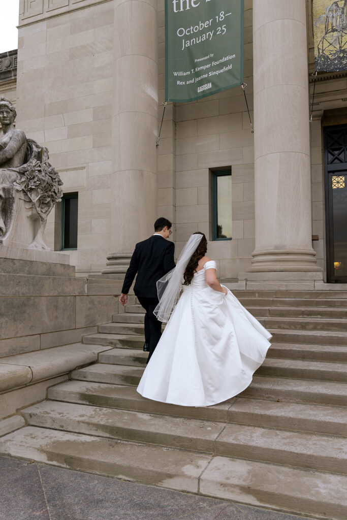 newlyweds at their st. louis portraits
