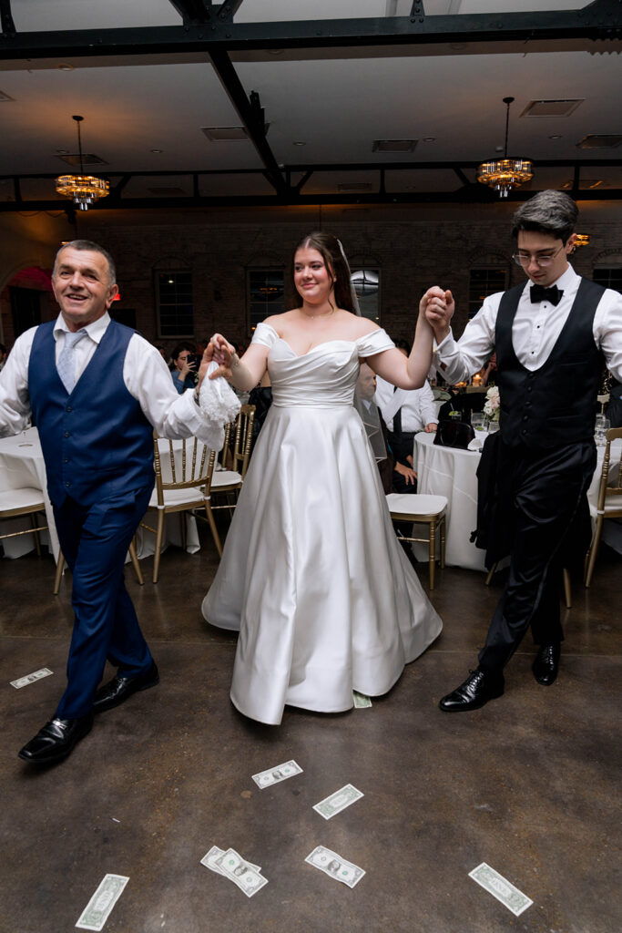 fun wedding reception party