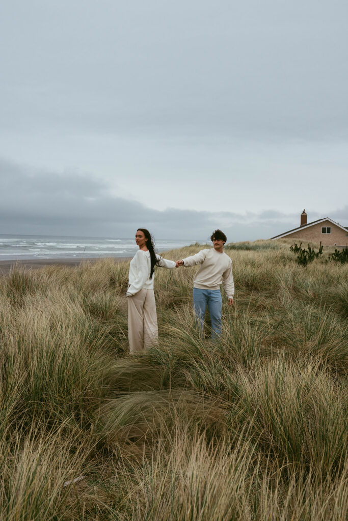 couple at their adventurous elopement