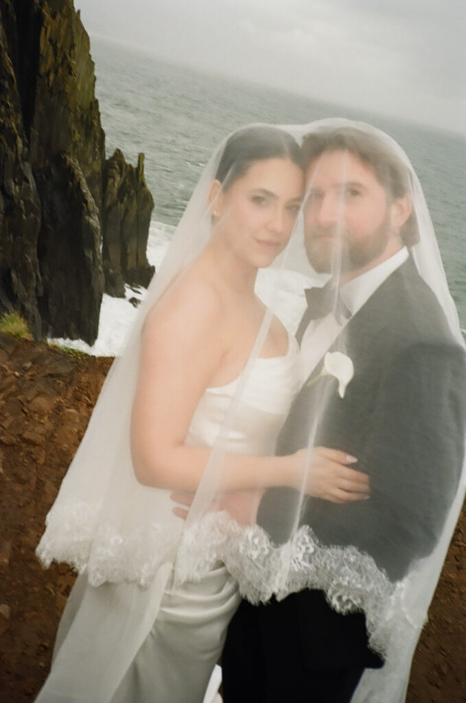 Editorial Cannon Beach Oregon Elopement With Stormy Coastal Vibes