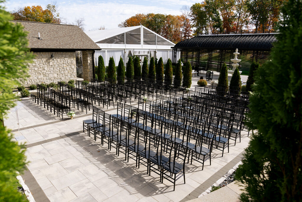 stunning wedding ceremony details