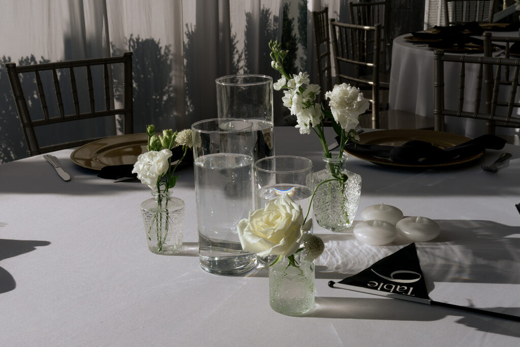 stunning wedding reception details