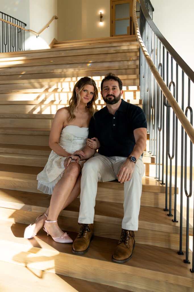 happy couple at their dream photoshoot
