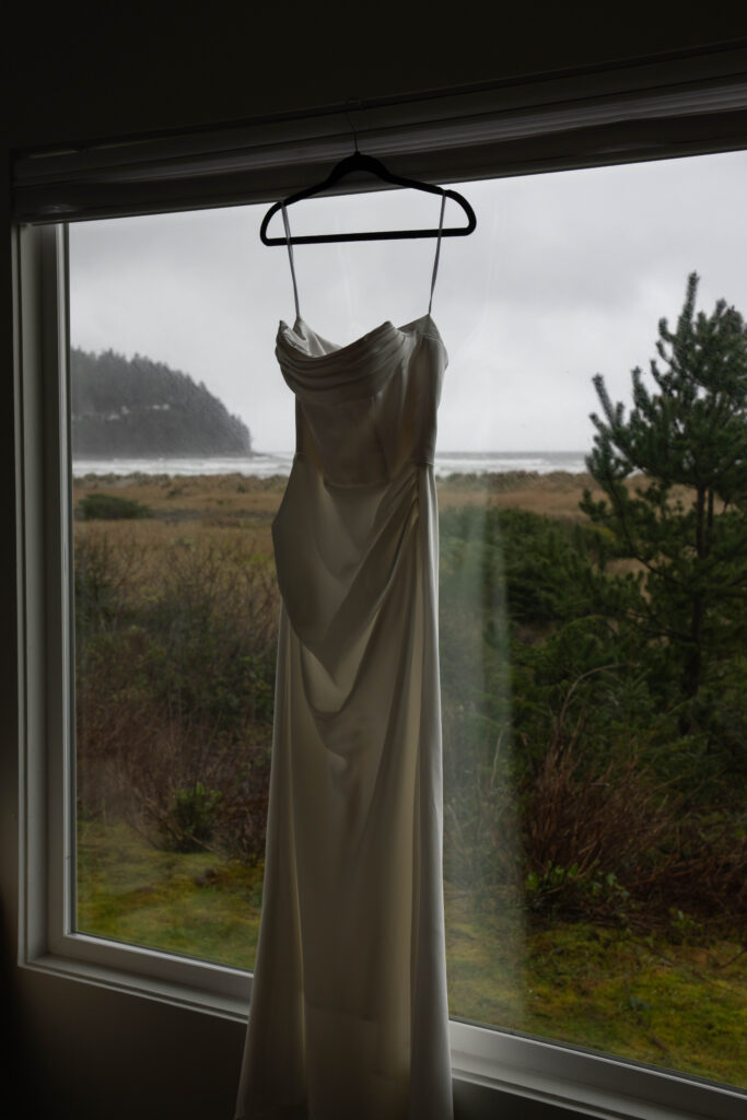 stunning picture of the wedding dress