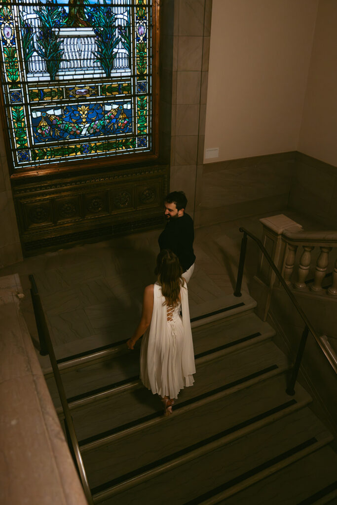 Romantic couple portraits in St. Louis
