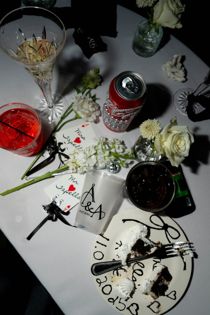 Romantic Knotting Hills Wedding with Timeless Black & White Details