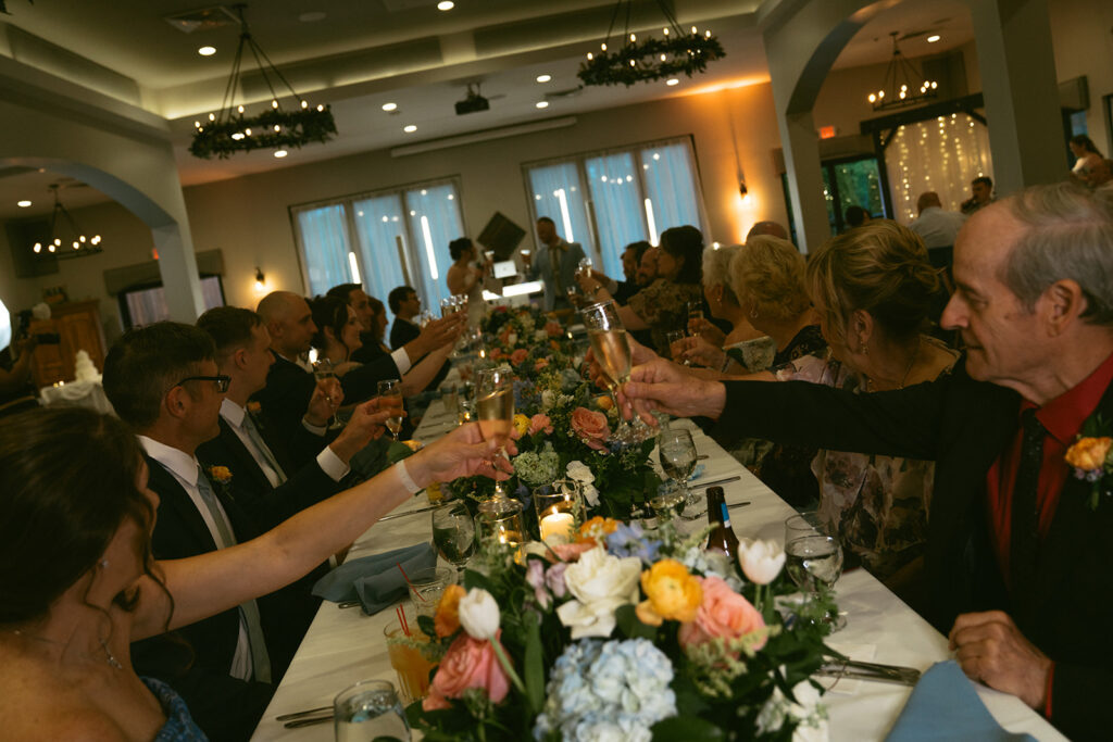 fun wedding reception party in st. louis