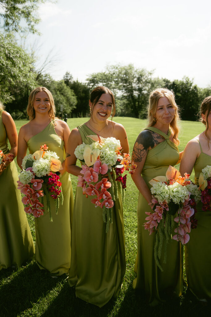 A Colorful Summer Wedding at Cedar Creek in New Haven, Missouri